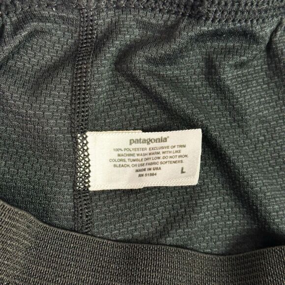 Patagonia Mens Capilene Black Baselayer Pant Large - Picture 5 of 6